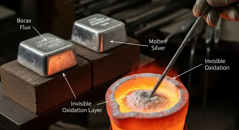 The Role of Borax in Silver Casting & Understanding Invisible Oxidation