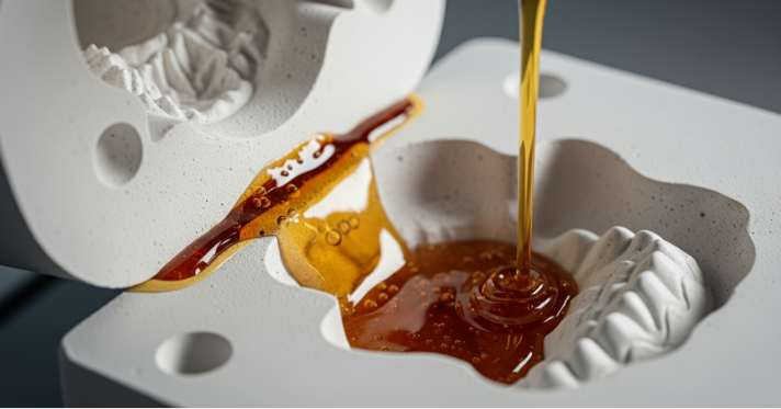 Investment Mold Interaction with Castable Resins